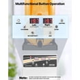 thumbnail image 5 of Commercial Slushy Machine 15L Margarita Smoothie Frozen Drink Slushie Maker, 5 of 7