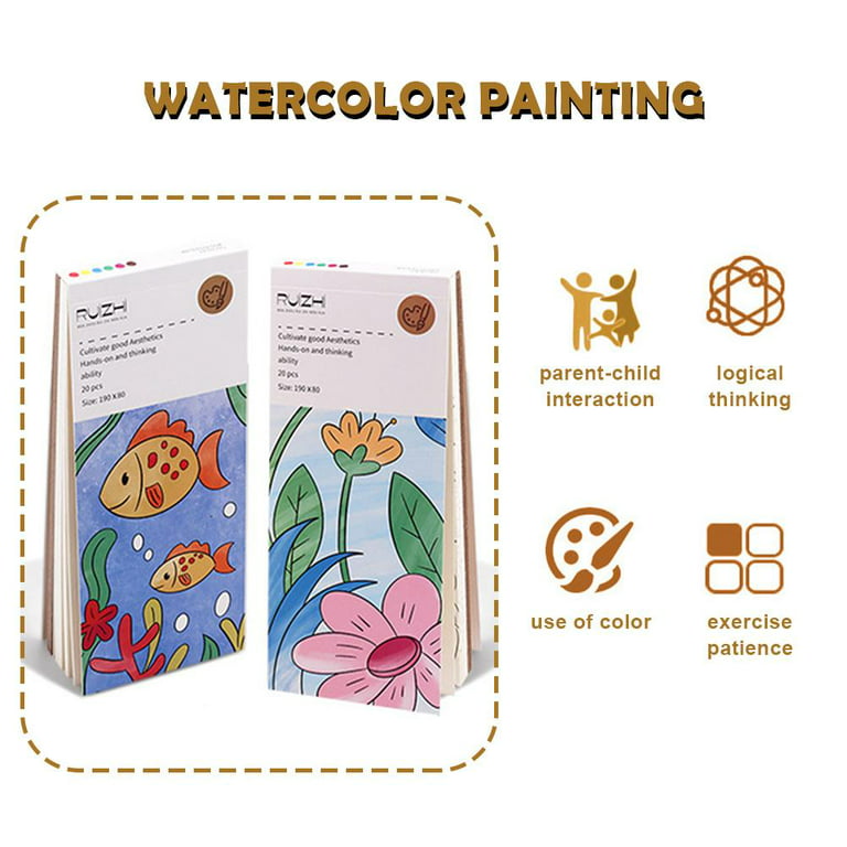 Jual Mideer Water Color Painting Kit Book All in One Water Colour Washable  - WonderExpeditio - Kab. Tangerang - Malo Toys