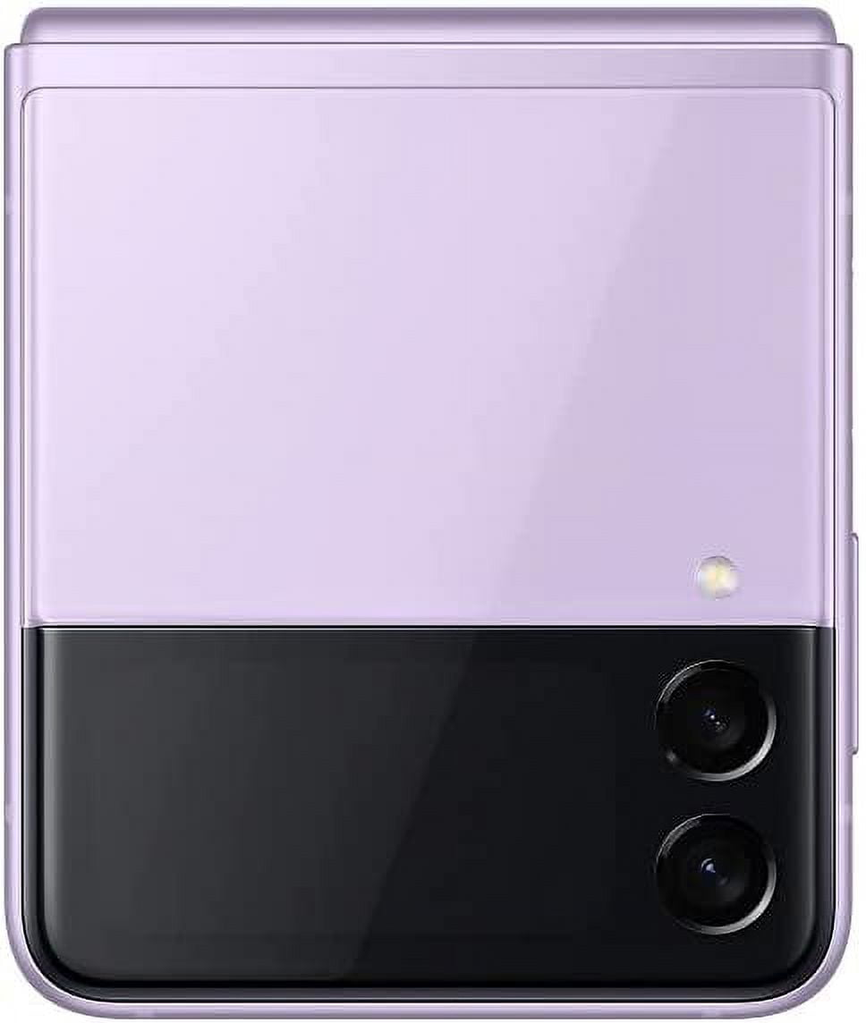 SAMSUNG Galaxy Z Flip 3 5G 128GB (Factory Unlocked) Lavender Cellphone 