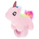 thumbnail image 4 of Plush Slap Bracelet Pink Decorative Cartoon Unicorn for Playtime Excitement, 4 of 5