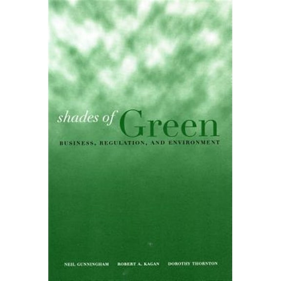 Pre-Owned Shades of Green: Business, Regulation, and Environment (Stanford Law & Politics) Paperback