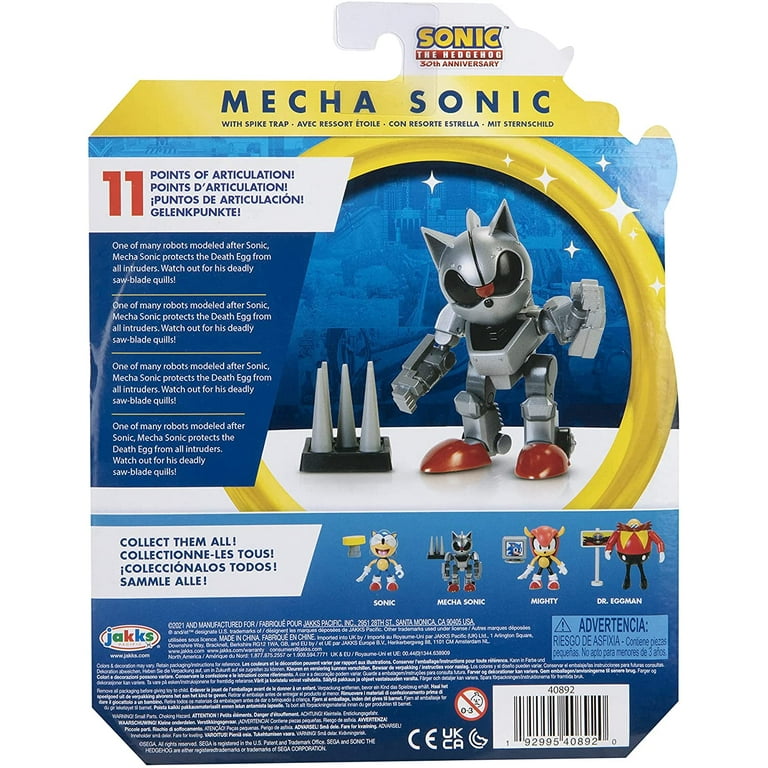 Sonic: 4 Articulate Figures Wave 5 - Mecha Sonic 