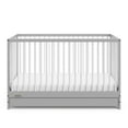thumbnail image 5 of Graco Teddi 5-in-1 Convertible Baby Crib with Drawer, Pebble Gray with White, 5 of 15