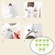 thumbnail image 4 of Cordones elásticos sin lazo Colcomx CapsuleLock Verde claro, 4 of 8
