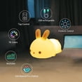 thumbnail image 2 of Lámpara YOTOZU Cute Bunny recargable por USB, 16 colores, para niños, 2 of 7