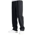 thumbnail image 2 of TrendOFT Mens Baggy Sweatpants with Pockets Drawstring Wide Leg Lounge Pants Workout Running Workout Sweat Pants Black L, 2 of 8