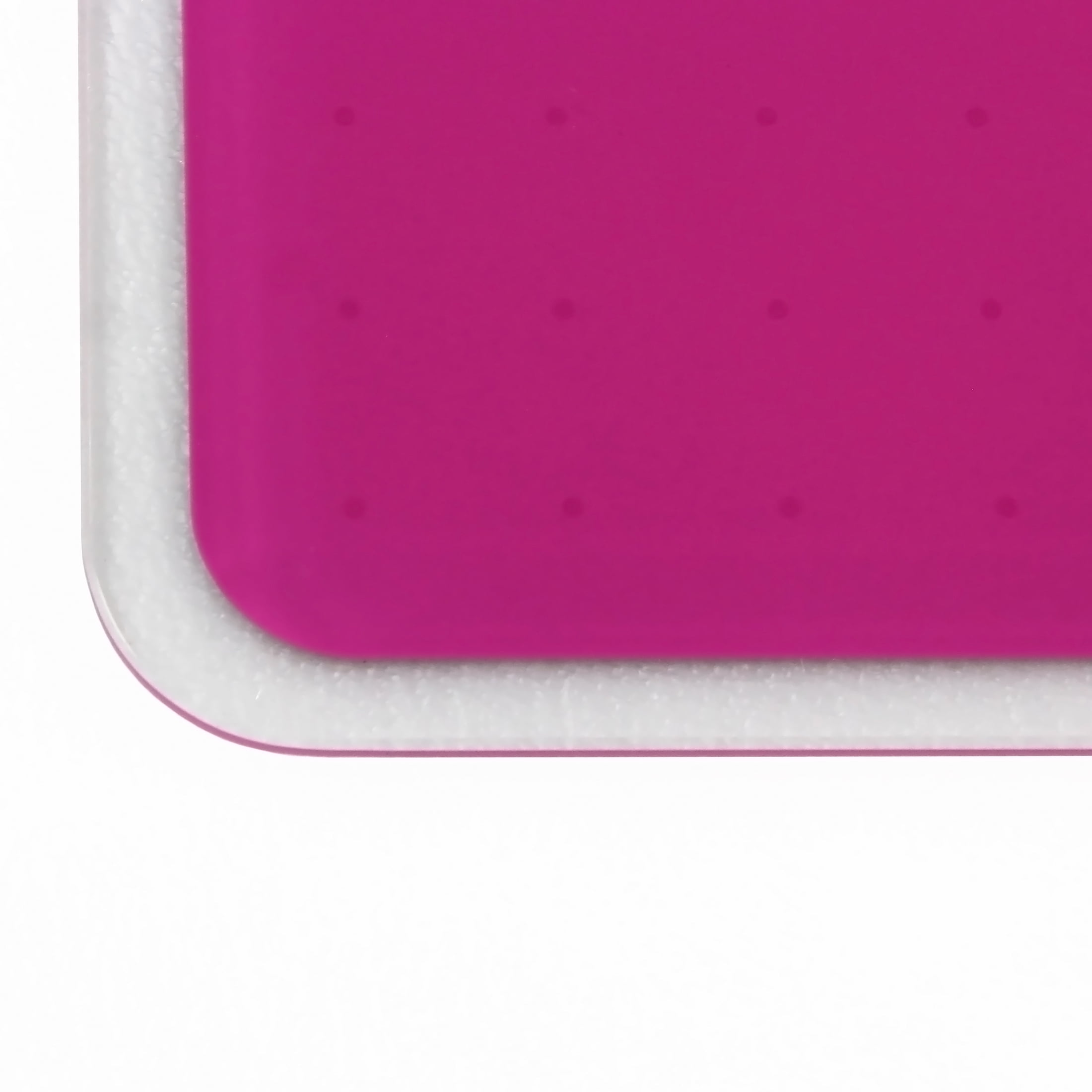 Viztex® Glacier Violet Multi-Purpose Grid Glass Dry Erase Board 24" x 36"