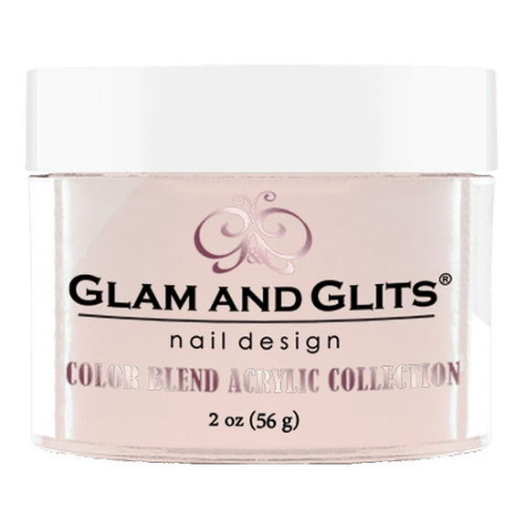 GLAM & GLITS - Nail Acrylic Color Powder from BLEND Collection 2oz/jar - BL3018 Pink Promise