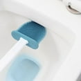 thumbnail image 5 of Clearance Toilet Brush Set No Dead Angle Toilet Brush Japanese S Type Toilet Brush T Type Cleaning Brush for Home & Kitchen A, 5 of 5