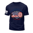 thumbnail image 5 of Leey-World Usa 250th Anniversary Shirts 4th of July Shirts for Men Patriotic American Flag Tshirts 250th Anniversary Independence Day Tees Tops(Dark Blue,2XL), 5 of 5