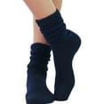 thumbnail image 3 of Navy Blue Slouch Socks, 3 of 4