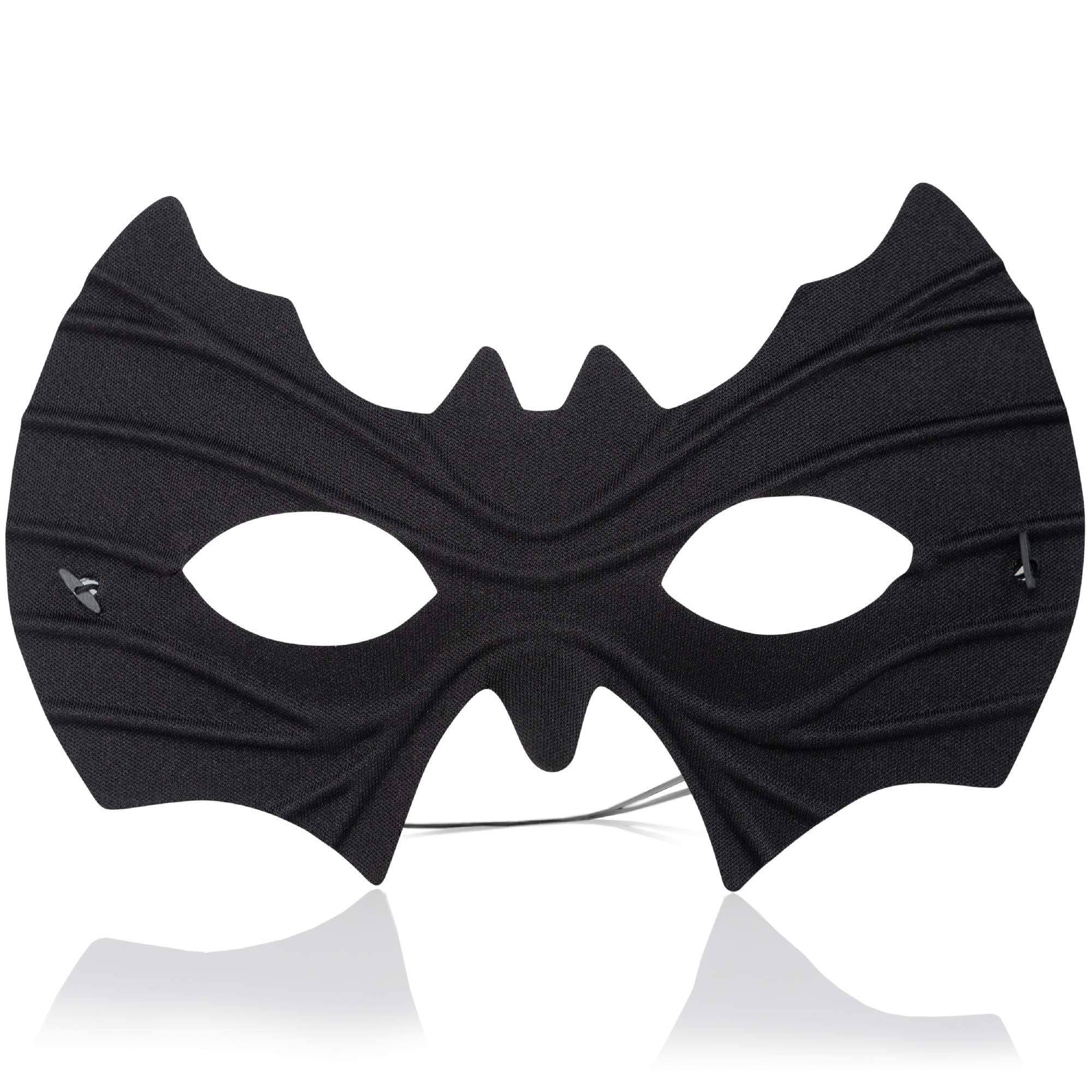Skeleteen Bat Eye Mask Costume Superhero Black Bat Face Masks Dress