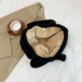 thumbnail image 2 of Bolso Hombro Felpa para Mujer Mano Informal Con Lazo Peludo Compras Suave (), 2 of 8