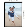 thumbnail image 6 of Americanflat 17x24 Picture Frame with Polished Plexiglass Streamline Collection Thin Border Wall - Black, 6 of 8