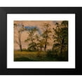 thumbnail image 2 of Dankvart Dreyer 24x18 Black Modern Framed Museum Art Print Titled - Landscape with Free-Standing Trees, 2 of 5