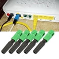 thumbnail image 3 of Adaptador de conector de montaje rápido integrado de fibra óptica SC/APC de 100 piezas para FTTH, 3 of 8
