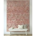 thumbnail image 2 of Well Woven Asha Anya Vintage Tribal Red 3'11" x 5'3" Machine Washable Area Rug, 2 of 6