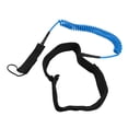 thumbnail image 1 of Surfboard Leash, 10ft 7mm TPU Rope with High Strength Steel Joints for Small to Medium Waves, Adjustable Touch Fastener for Surfing, 1 of 7