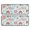 Red Mushroom Flower, variant on Kitchen Rugs Sets Of 2,Colorful Mushroom Floral Black Pattern Anti Fatigue Kitchen Mat Rugs Non Slip Washable,Decorative Kitchen Floor Mats for Kitchen,Sink,Laundry,17"x47" 17"x47"