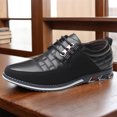 thumbnail image 4 of Four Seasons Zapatos Formales Cuero para Negocios Suela Suave para Hombres Modernos Versátiles Resistentes Al Desgaste Zapatos Cuero Casuales para Hombres Zapatos para Hombres (898# 40), 4 of 9