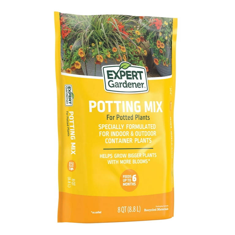Expert Gardener Potting Mix for Potted Plants, 8 qt