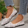 thumbnail image 6 of Ballet Flat Shoes for Women Lightweight Comfortable Breathable Mesh Lace Pointed Toe Shoes for Women 43, 6 of 6