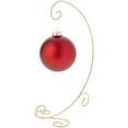 thumbnail image 2 of Bard's Gold-toned Ornament Stand, Large, 12" H x 5" W x 8" D, Pack of 2, 2 of 5