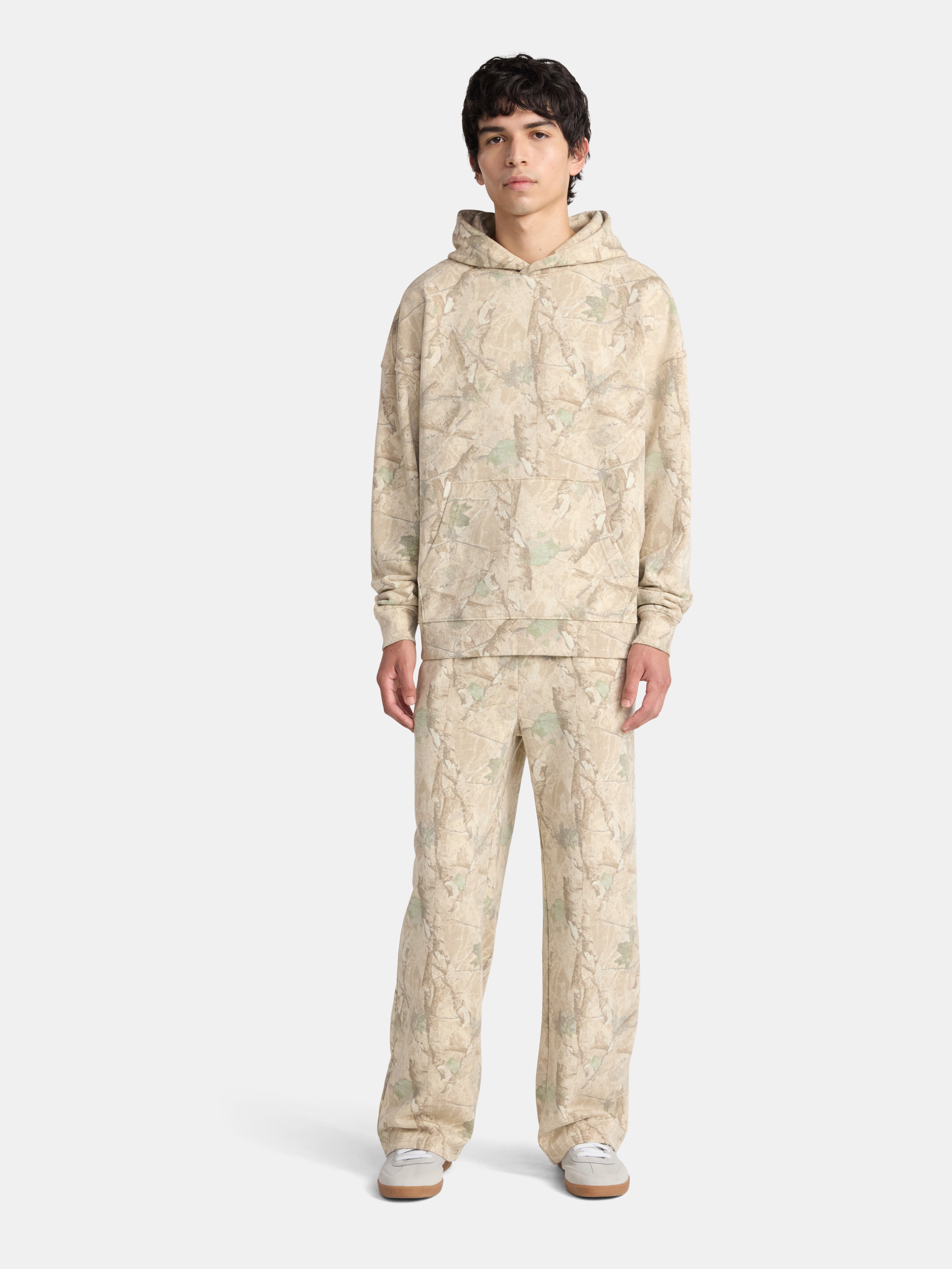 No Boundaries Oversized Hoodie with Long Sleeves, Men's XS-5XL