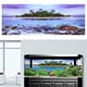 thumbnail image 5 of Posterfor Fish Tank,Póster adhesivo con efecto 3D de coco, árbol de coco, playa, póster con efecto D, meticulosamente diseñado, 5 of 8