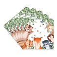 thumbnail image 2 of LCXmlly Birthday Party Supplies Disposable Forest Pattern Tableware Party Plates Tablecloth for Kids Birthday Decorations, 2 of 7