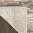 thumbnail image 5 of Nourison Jubilant Striped Grey/Beige 5'3" x 7'3" Area Rug (5x7), 5 of 10
