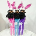 thumbnail image 3 of DecoracióN de Pascua con DecoracióN de Pascua Gafas de Sol Traje ResurreccióN Bigote Divertido con Orejas de Conejo Adorno Colgante A, 3 of 5