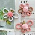 thumbnail image 2 of 3Pcs Boho Wall Decor Woven Daisy Flowers Macrame Wall Hanging Decor Bohemian Home Bedroom Room Wall Art Flowers for Girls Nursery Dorm Decor, 2 of 5
