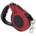 thumbnail image 3 of Deago Retractable Dog Leash 16.5ft Heavy Duty Pet Walking Leash with Anti-Slip Handle Tangle-Free One-Hand Brake (Red), 3 of 10