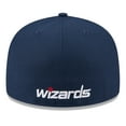 thumbnail image 4 of Men's New Era  White/Navy Washington Wizards 2025 NBA Tip Off Split Panel 59FIFTY Fitted Hat, 4 of 5