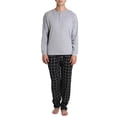 thumbnail image 2 of Babysbule Womens Fall Plus Top Sets Sales Men's Adult Long Sleeved Tops Trousers Button Tracksuit Pyjama Two Set, 2 of 4