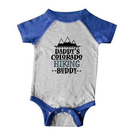 

Inktastic Colorado Daddy Hiking Buddy Gift Baby Boy or Baby Girl Bodysuit