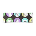 thumbnail image 1 of YUSDECOR Cute White Cats Body Pillow Pillowcase Pillow Protector Cushion Cover 20x60 Inch, 1 of 2