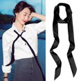 thumbnail image 4 of 200 cm Long Plain Silk Scarf Multifunctional Hair Band Bag Satin Scarf Ribbon Neckties, Bow Ties Cravats Bag Handle Decoration, 4 of 4