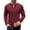 Wine Red, variant on COOFANDY Men Knit Henley Shirts Long Sleeve Sweater and Pullover Casual Lightweight Slim Fit T-Shirts