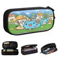 thumbnail image 1 of Large Capacity Pencil Pouch Bugcat Capoo Cartoon Merch Double Layer Pencil Bag Women Make Up Bag Birthday Gift, 1 of 5
