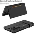 thumbnail image 6 of for Samsung Galaxy s24 Ultra Case [with Card Holder] Wallet Case Flip Cover Kickstand Leather Magnetic Funda para S 24 Ultra 6.8 '' 5G 2024 Best Phone Cases Black, 6 of 11