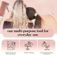thumbnail image 5 of Kitsch Continuous Spray Bottle for Hair – Fine Mist Water Mister & Water Spray Bottle – Recycled Hair Spray Bottle – Spray Bottles for Cleaning, Styling, Plants & More – Terracotta, 150ml, 5 of 8