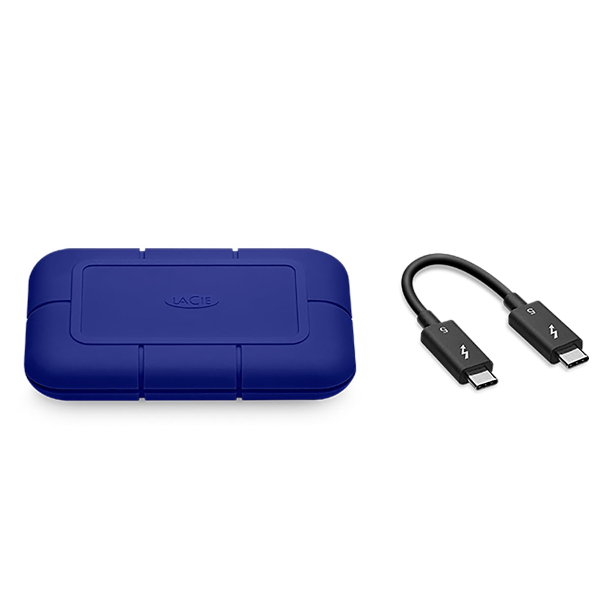Seagate LaCie Rugged SSD Pro 4TB Thunderbolt 5 External SSD, Blue