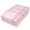 PinkLilacCheck, variant on Premium Soft Fitted Sheet for Blow Up Bed Mattress Sheets with Zipper for Camping Office Bedroom, Pinklineflower (2) Print