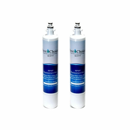 2-PACK REFRIGERATOR WATER FILTER FITS GE RPWF FRENCH-DOOR REFRIGERATOR WSG-4