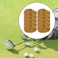 thumbnail image 6 of 10 Pieces Golf Iron Headcovers PU Iron Protective Headcover Golf Head Covers S Brown, 6 of 8