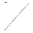 thumbnail image 3 of Uxcell 3mmx100mm Tige Ronde en Acier Inoxydable 304 pour Bricolage Argent - 3 Pcs, 3 of 4