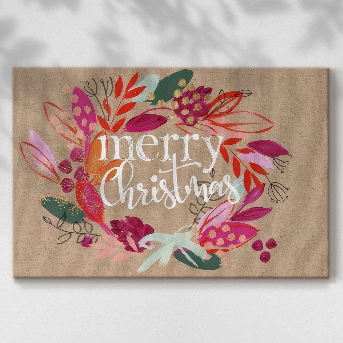 Crafty Christmas Collection A- Gallery Wrapped Canvas