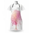 thumbnail image 3 of Tree Apron, Feminine and Cherry Blossom Spring Time Plantation, Unisex Kitchen Bib with Adjustable Neck for Cooking Gardening, Adult Size, Pink Blush, by Ambesonne, 3 of 4